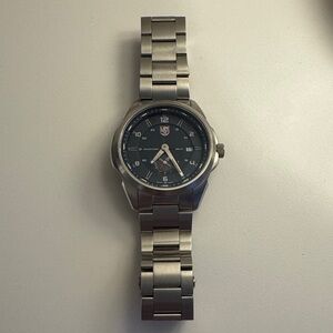 Luminox Men's Stainless Steel Black Dial Watch